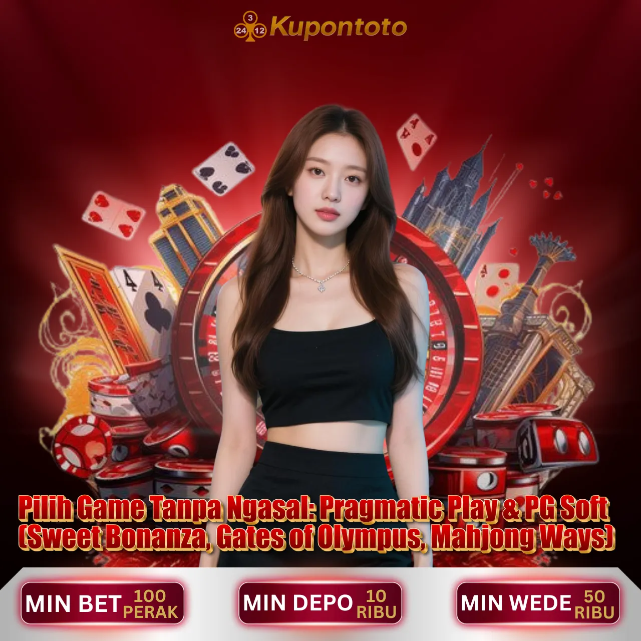 Kupontoto 🚋 Pilih Game Tanpa Ngasal: Pragmatic Play & PG Soft (Sweet Bonanza, Gates of Olympus, Mahjong Ways) - eCommerce